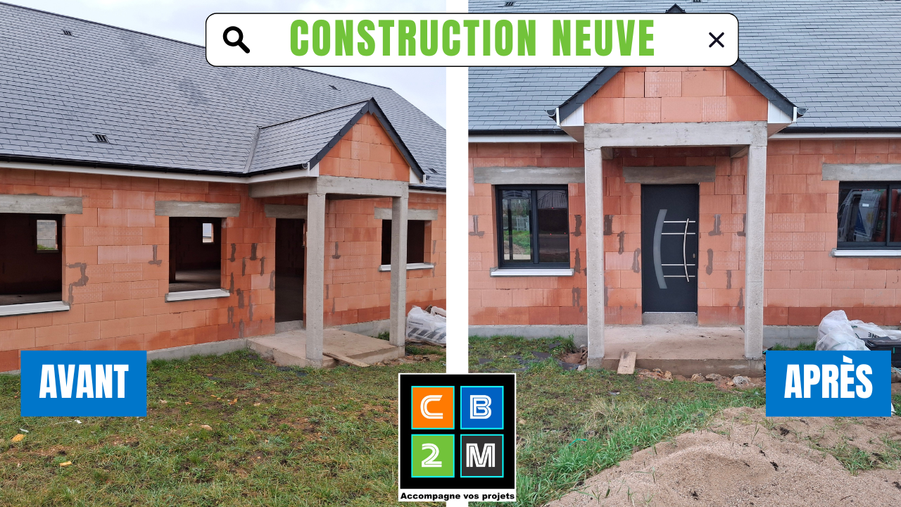 Réalisation récente – Fourniture de menuiseries pour maison neuve