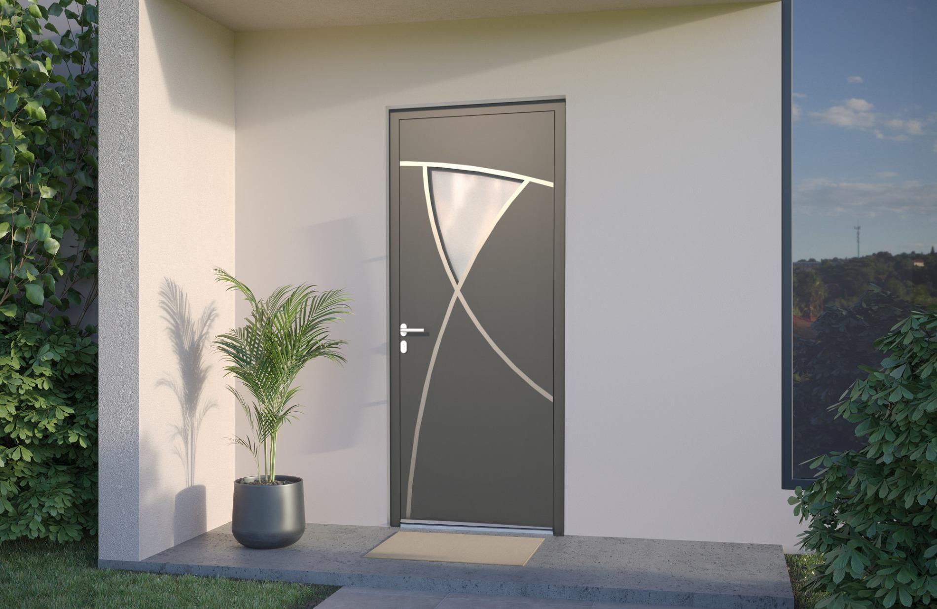 Catalogue portes d'entrée aluminium